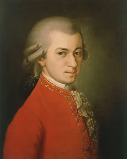 Portrait of Wolfgang Amadeus Mozart